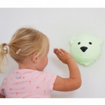 Flow LED Touch Nachtlicht Wandlampe Eisbär Björn mehrfarbig