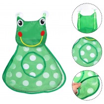 Hängende Netz-Aufbewahrungstasche mit Saugnapf für Badezimmer Frosch