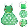 Hängende Netz-Aufbewahrungstasche mit Saugnapf für Badezimmer Frosch