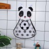 Hängende Netz-Aufbewahrungstasche mit Saugnapf für Badezimmer Panda