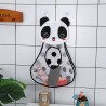Hängende Netz-Aufbewahrungstasche mit Saugnapf für Badezimmer Panda