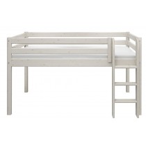 Flexa Halbhochbett Leiter Senkrecht Classic Weiss
