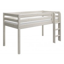 Flexa Halbhochbett Leiter Senkrecht Classic Weiss