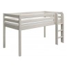 Flexa Halbhochbett Leiter Senkrecht Classic Weiss