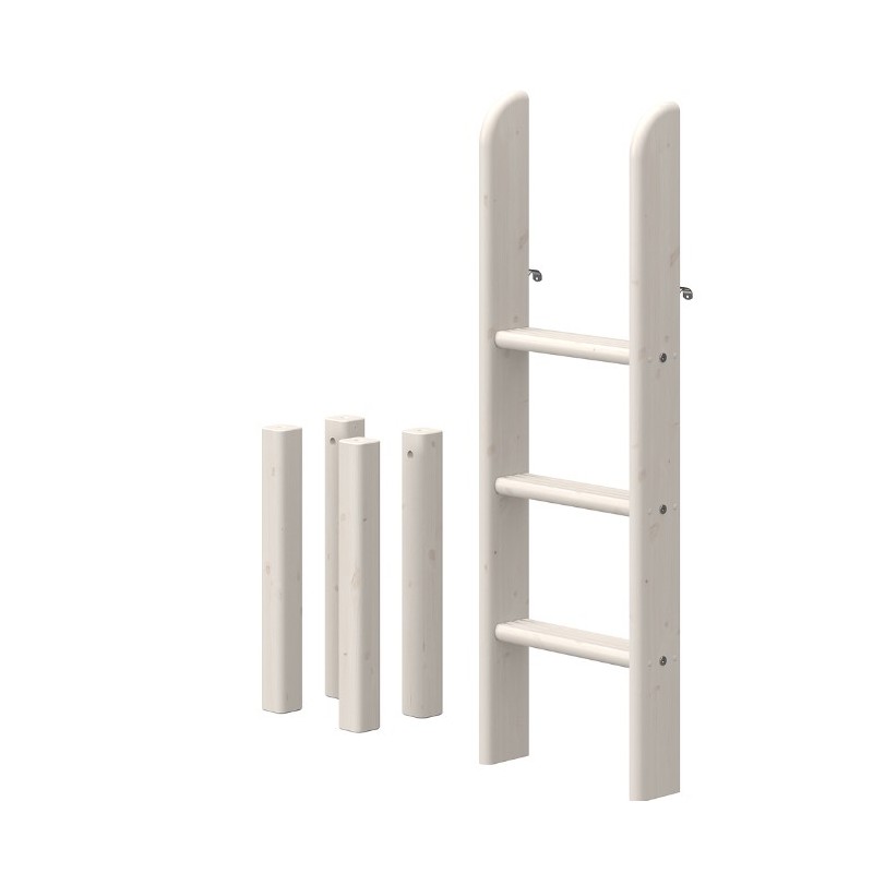 Flexa Classic Pfosten Halbhoch Leiter Senkrecht Weiss