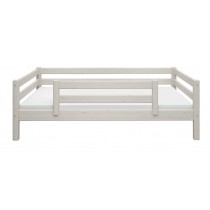 Flexa Bett 90x200 1/2 Absturzsicherung Classic Weiss