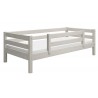Flexa Bett 90x200 1/2 Absturzsicherung Classic Weiss