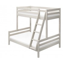 Flexa Etagenbett 90x200/140x200 Classic Weiss