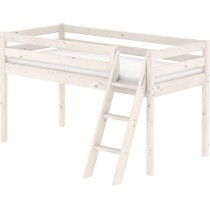 Flexa Classic Leiter Schräg Halbhoch Weiss