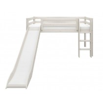 Flexa Halbhochbett Leiter Senkrecht Rutsche Classic Weiss