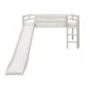 Flexa Halbhochbett Leiter Senkrecht Rutsche Classic Weiss