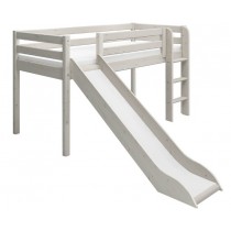 Flexa Halbhochbett Leiter Senkrecht Rutsche Classic Weiss