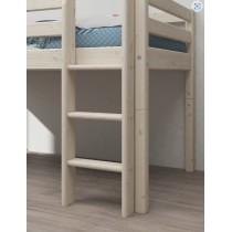 Flexa Halbhochbett Leiter Senkrecht Rutsche Classic Weiss