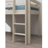 Flexa Halbhochbett Leiter Senkrecht Rutsche Classic Weiss