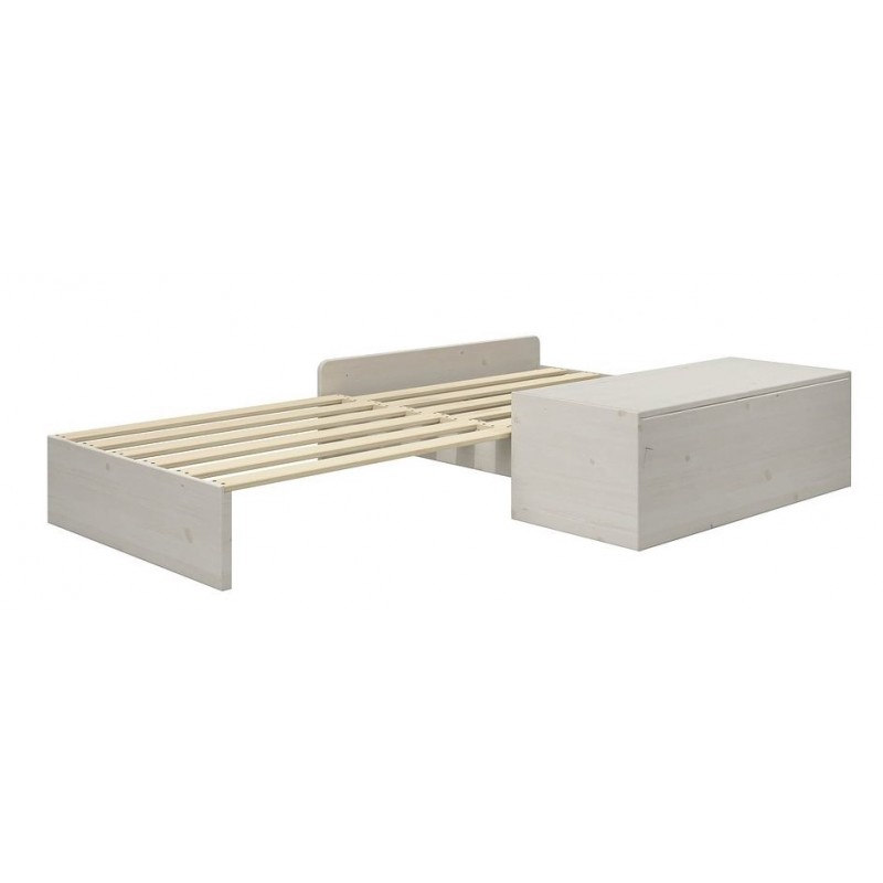 Flexa Classic Sofabett Mit Bettkasten Weiss