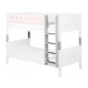 Flexa MDF Etagenbett Leiter senkrecht und Pfosten