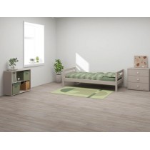 Flexa Bett 90x200 Classic Grau