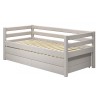 Flexa Bett 90x200 Mit Gästebett 2 Schubladen Classic Grau