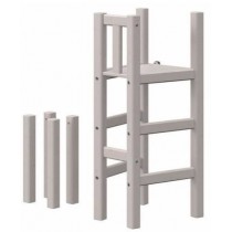 Flexa Classic Plattform Halbhoch Grau