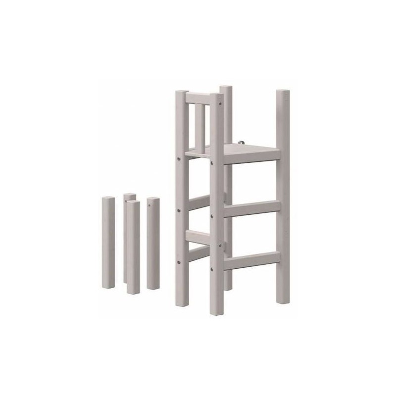 Flexa Classic Plattform Halbhoch Grau