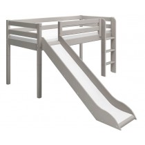 Flexa Halbhochbett Leiter Senkrecht Rutsche Classic Grau
