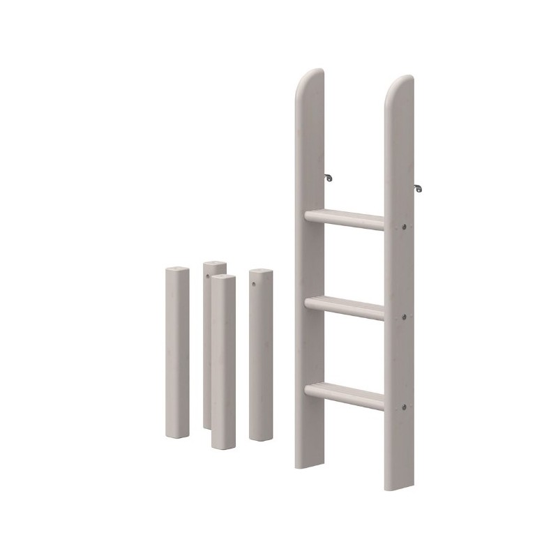 Flexa Classic Pfosten Halbhoch Leiter Senkrecht Grau