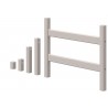 Flexa Classic Pfosten Mittelhoch Kombibett Grau