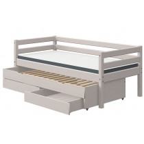 Flexa Ausziehbett Classic 2 Schubladen Grau