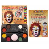 Tiermasken Schmink-Palette