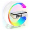 Kabellose Mini Ladelampe, kabelloses Ladegerät, LED-Nachtlicht, Nachttischlampe, Wecker