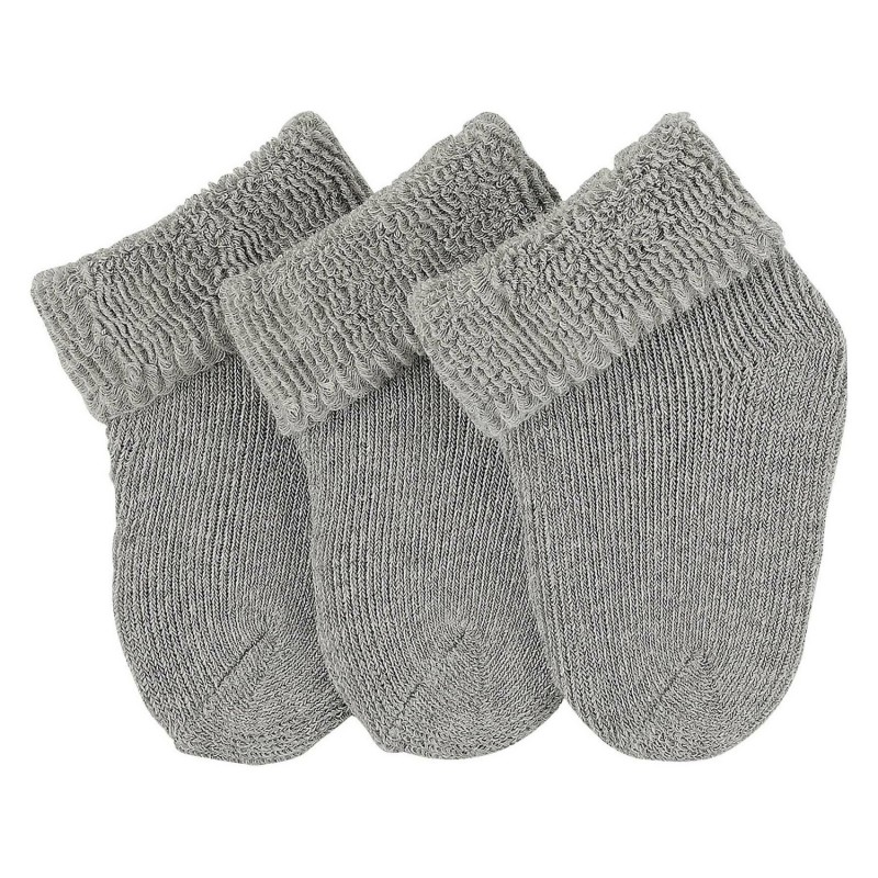 Sterntaler Erstlingssöckchen 3er-Pack 0-4 Monate Grau