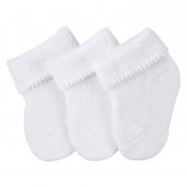 Sterntaler Erstlingssöckchen 3er-Pack 0-4 Monate Weiss