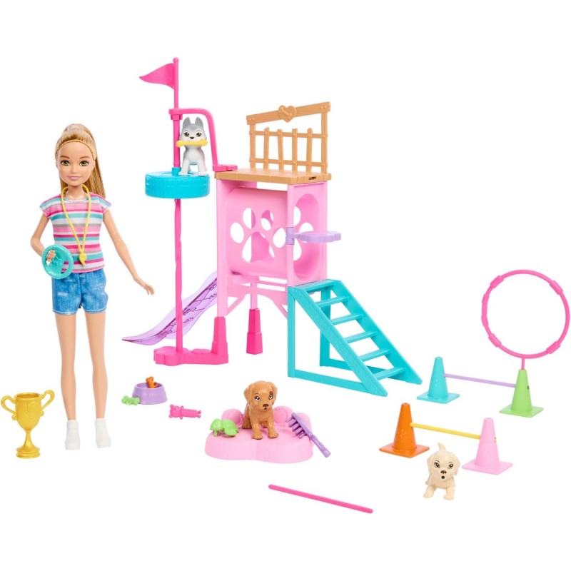Barbie Stacies Hunde Spielplatz