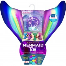FinFun Meerjungfrau Mermaidens Meerjungfrauflosse Grösse L-XL Rainbow