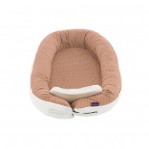 Träumeland Babynest Comfort Home Fische Braun