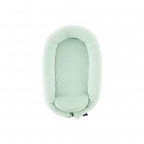 Träumeland Babynest Comfort Home Twister Grün