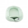 Träumeland Babynest Comfort Home Twister Grün