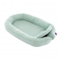 Träumeland Babynest Comfort Home Twister Blau