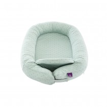 Träumeland Babynest Comfort Home Twister Blau