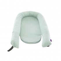 Träumeland Babynest Comfort Home Twister Blau