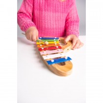Boogie Bee Xylophon Holz Metallophon mit 8 Noten