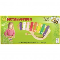 Boogie Bee Xylophon Holz Metallophon mit 8 Noten