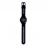 M6 Sport LED-Digitaluhr mit Silikonarmband 12-Stunden-Anzeige Schwarz