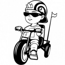 Baby Autoaufkleber BS060