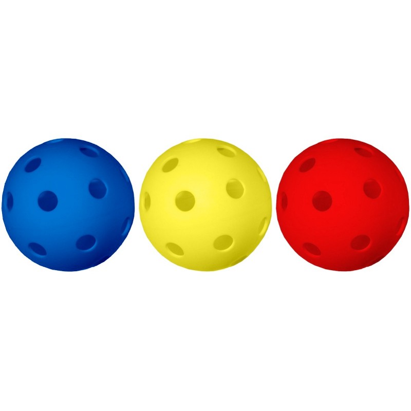 Bandit Unihockey Bälle 3 Stück Color