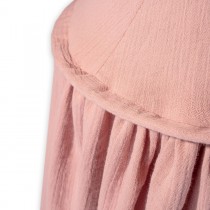 Julius Zöllner Baldachin aus Baumwollmusselin Dusty Rose