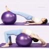 Yoga-Ball Gymnastikball 75cm Purple