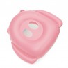Aufblasbarer Auto Baby-Schwimmring, Schwimmsitz 60x60cm Pink