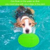Hunde-Frisbee, Wurfscheibe für Hunde 18cm Grün