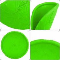 Hunde-Frisbee, Wurfscheibe für Hunde 18cm Grün